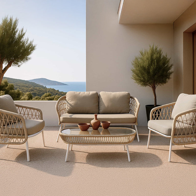 Set Odesa Sofa+Sillones+Mesa Centro