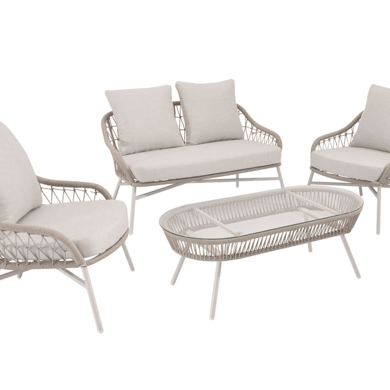 Set Salonica Sofa+Sillones+Mesa Centro