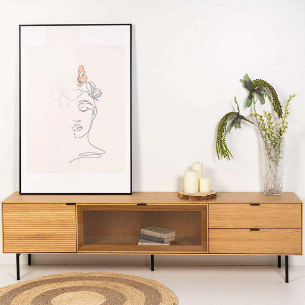 Cuadro Woman Butterfly 80x120cm