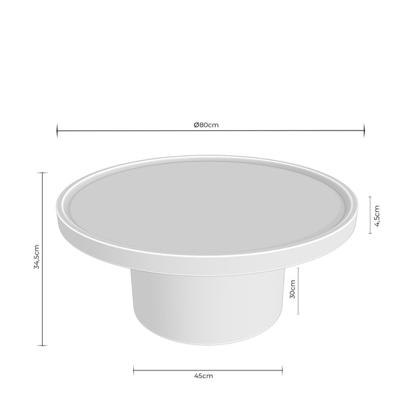 Mesa de Centro Warren Ø50cm
