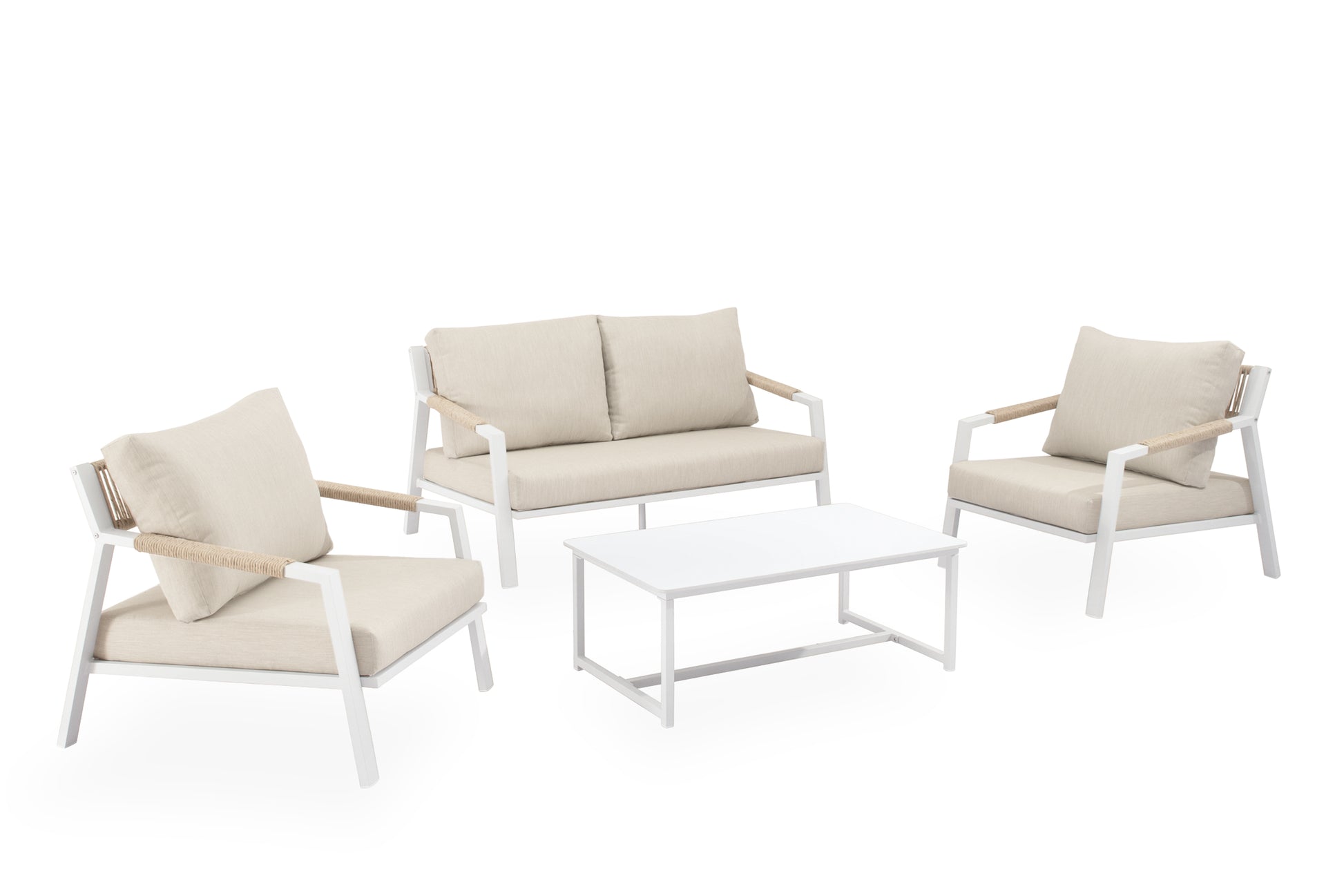 Set Muscat Sofa+Sillones+Mesa Centro
