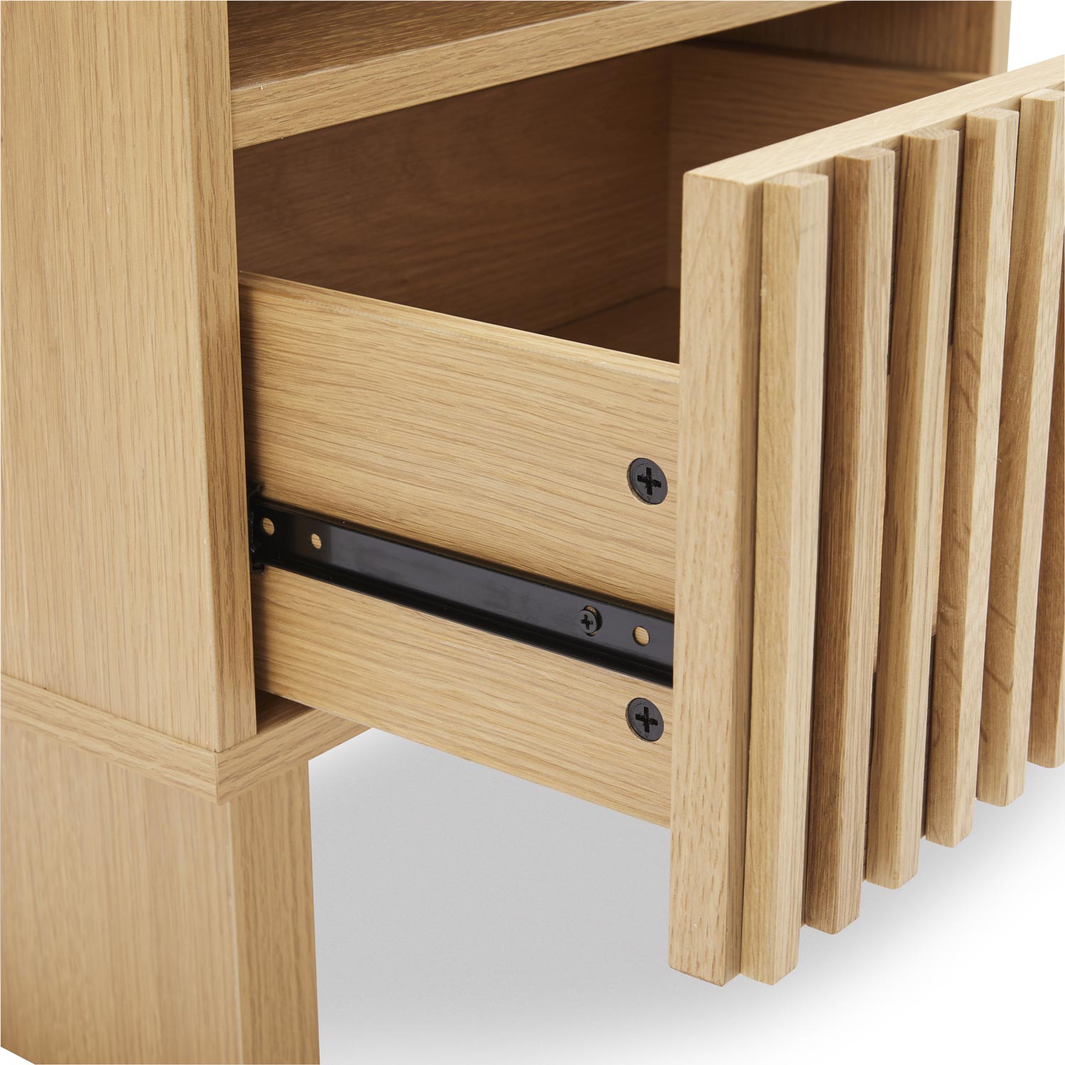 Comprar Mesita 1 cajon hueco 45 Kauri online en KitMuebles
