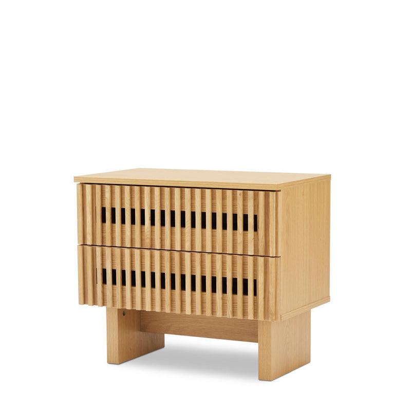 Mesita 2 cajones 60 Kauri