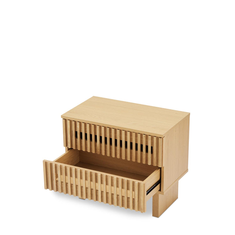 Mesita 2 cajones 60 Kauri