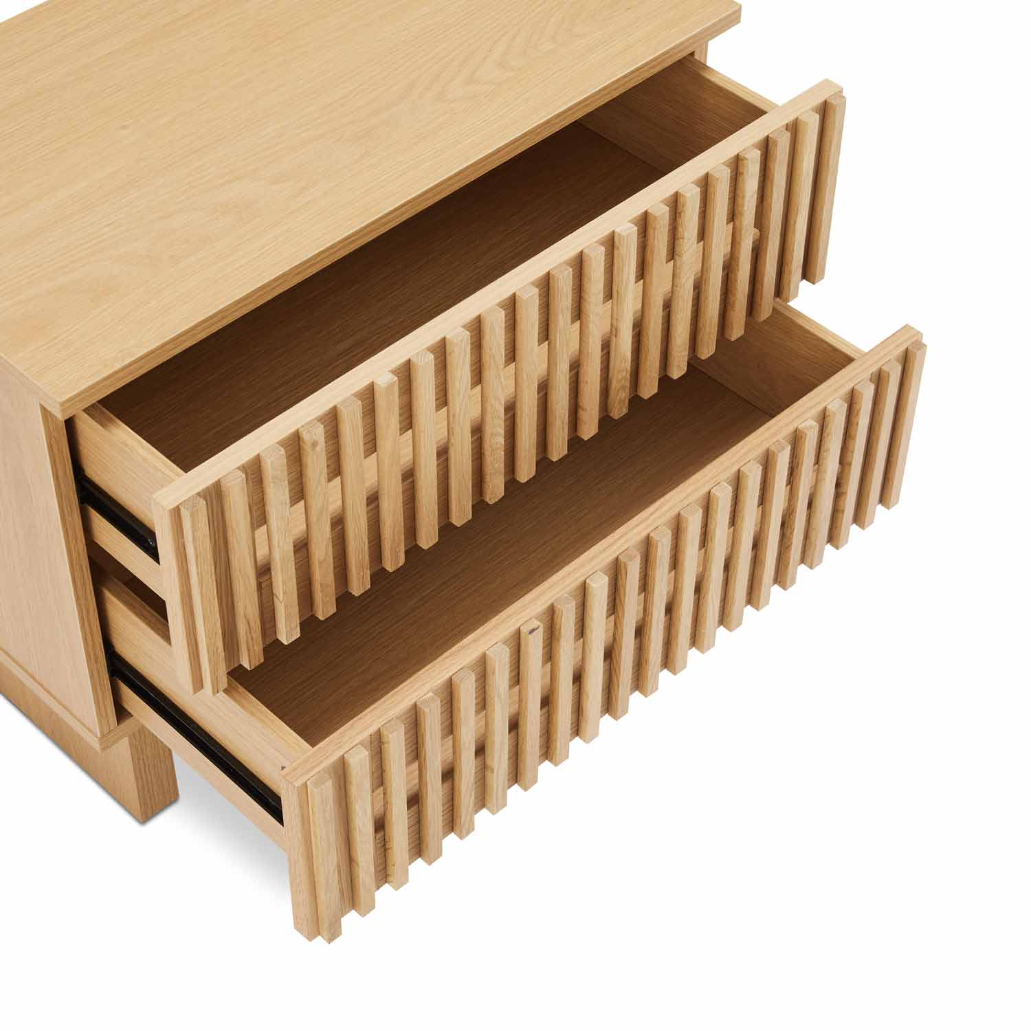 Comprar Mesita 2 cajones 60 Kauri online en KitMuebles