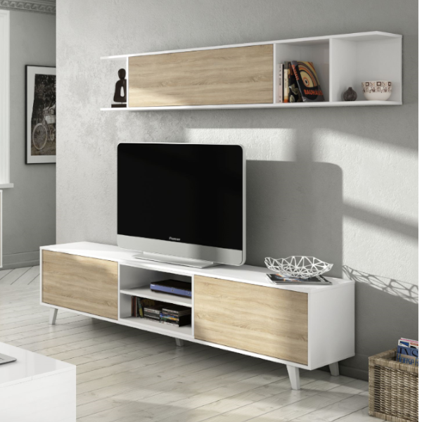 Módulo de TV + Estante Zaiken Plus