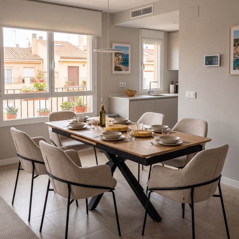 Mesa Extensible Nexus 160-200x90x75cm