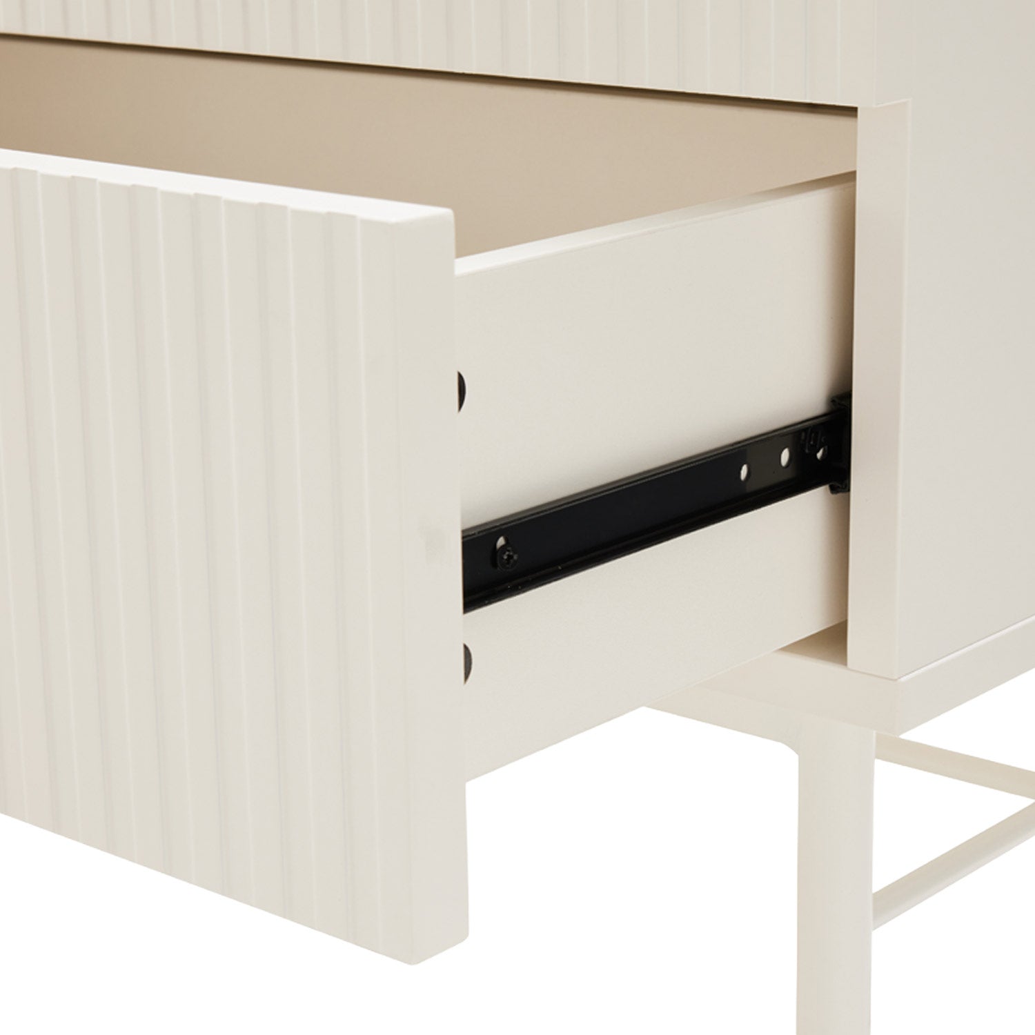 Comprar Mesita 2 cajones 60 Sherwood online en KitMuebles