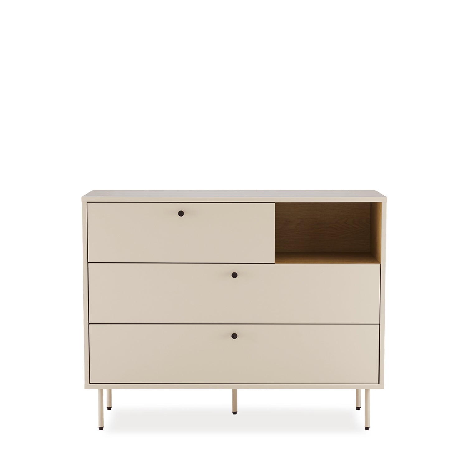 Comprar Comoda 3 cajones Sequoia online en KitMuebles