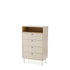 Comprar Sinfonier 5 cajones Sequoia online en KitMuebles