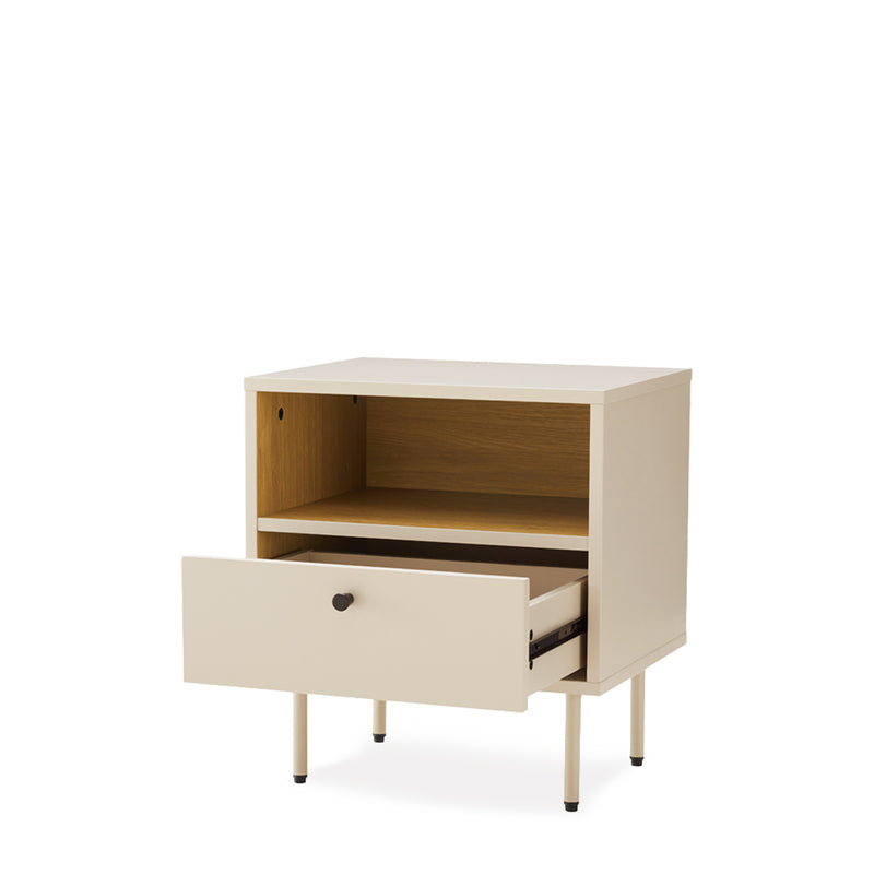 Mesita 1 cajon hueco Sequoia