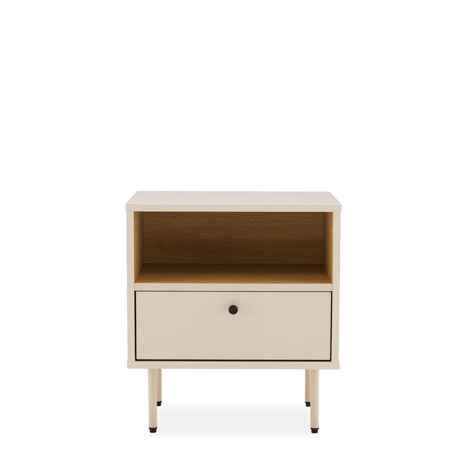 Comprar Mesita 1 cajon hueco Sequoia online en KitMuebles