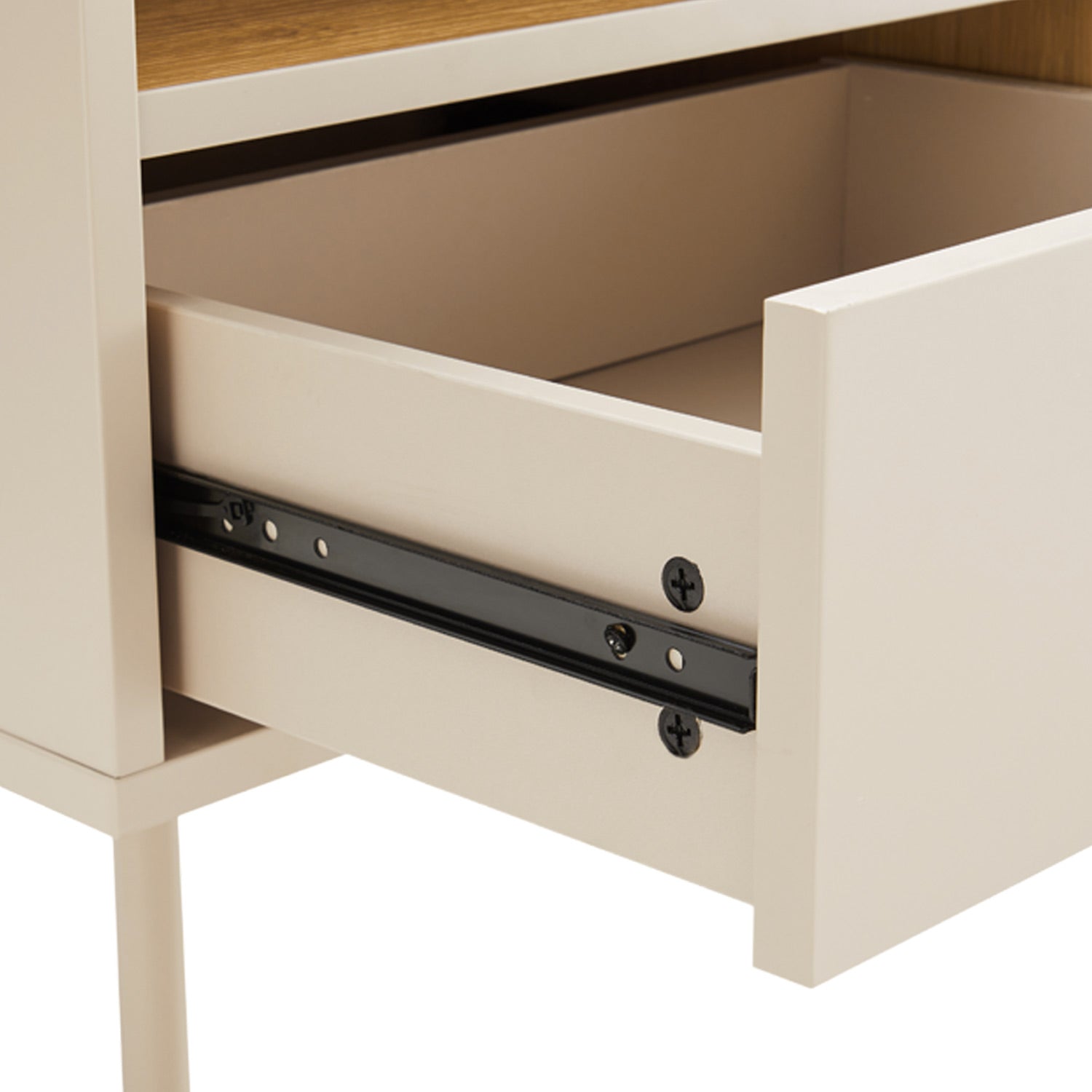 Comprar Mesita 1 cajon hueco Sequoia online en KitMuebles
