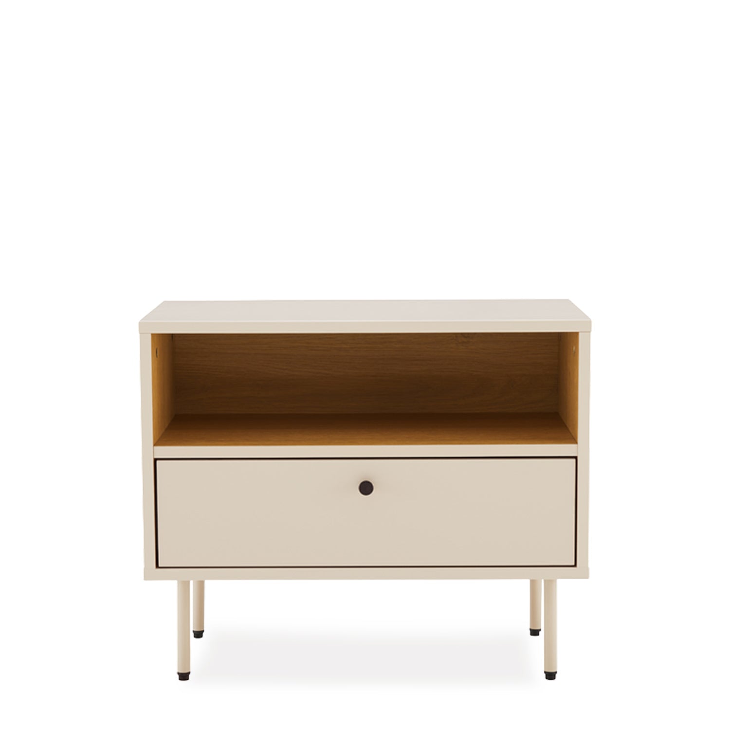 Comprar Mesita 1 cajon hueco Sequoia online en KitMuebles