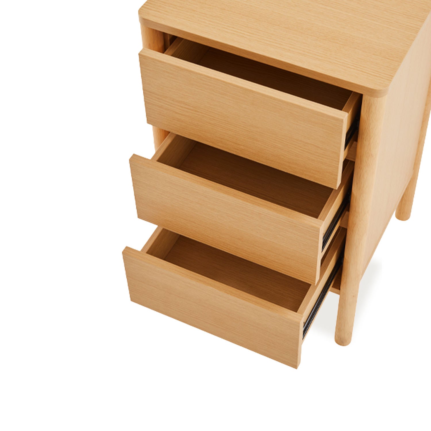 Comprar Mesita 2 cajones Valdivia 60cm online en KitMuebles