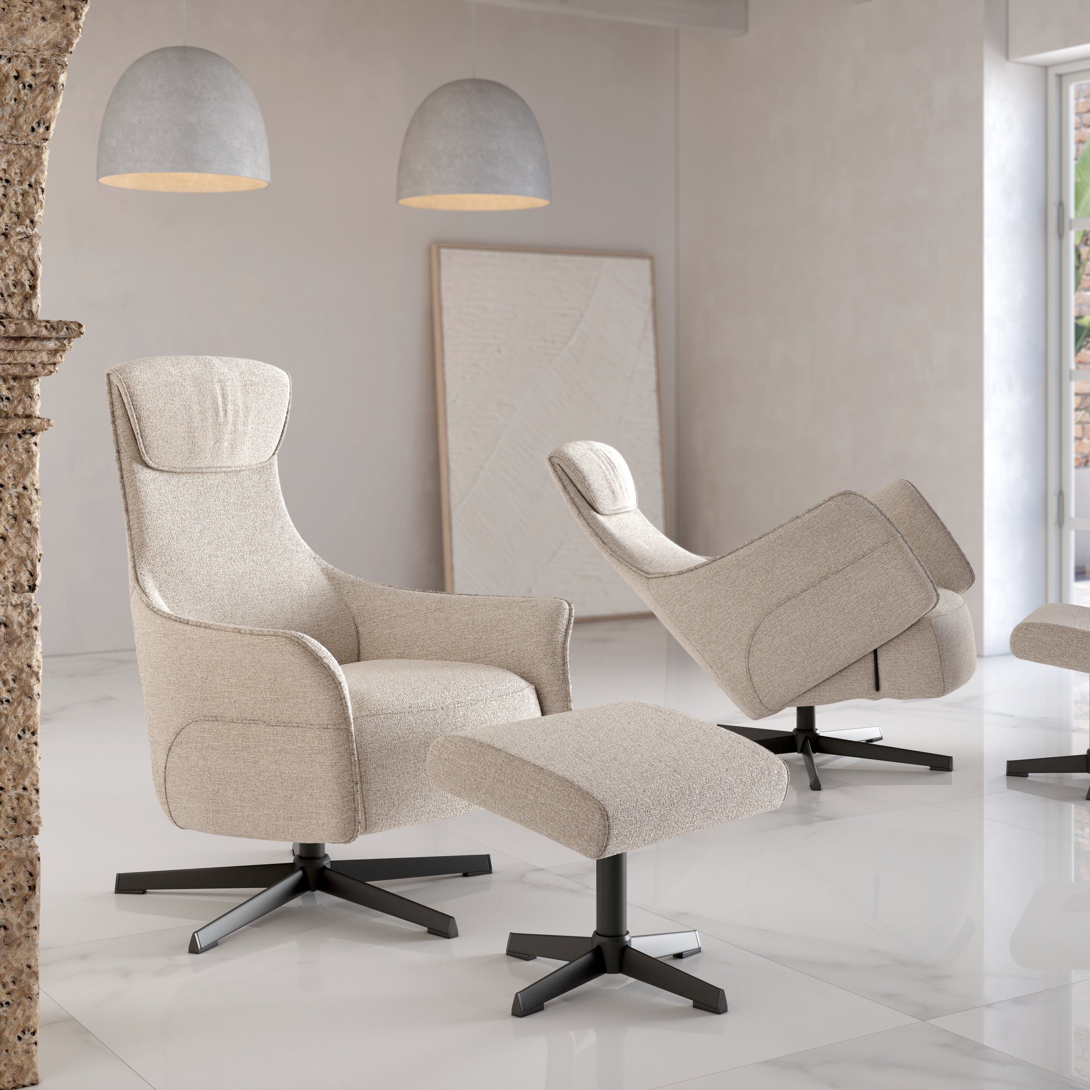 Butaca Relax Giratoria Kiara