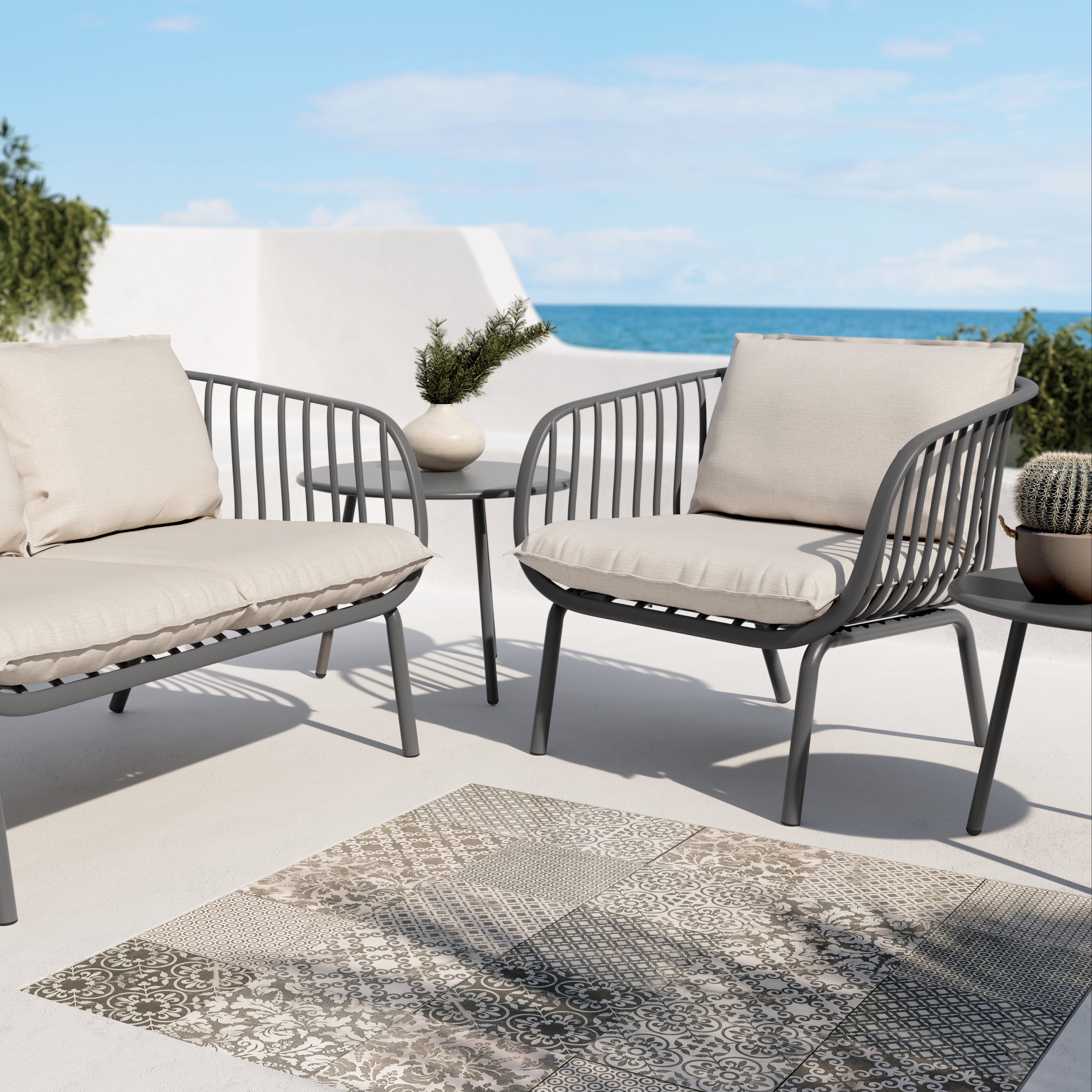 Sillón de Terraza Aruba 1 Plaza