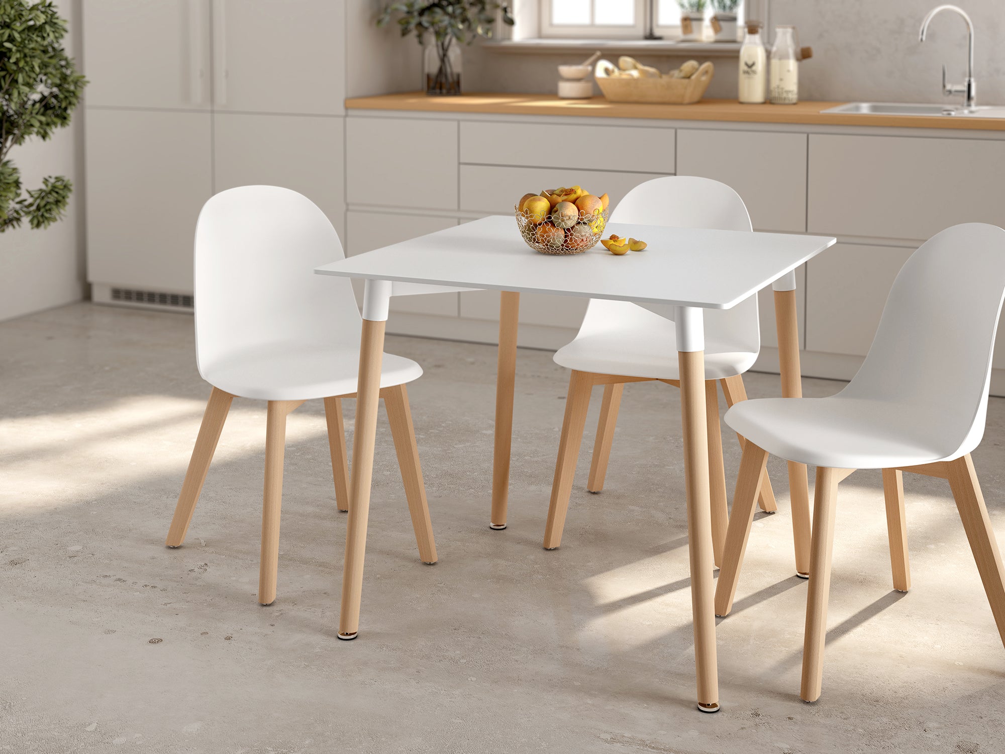 Mesa Cuadrada Fija Caribe