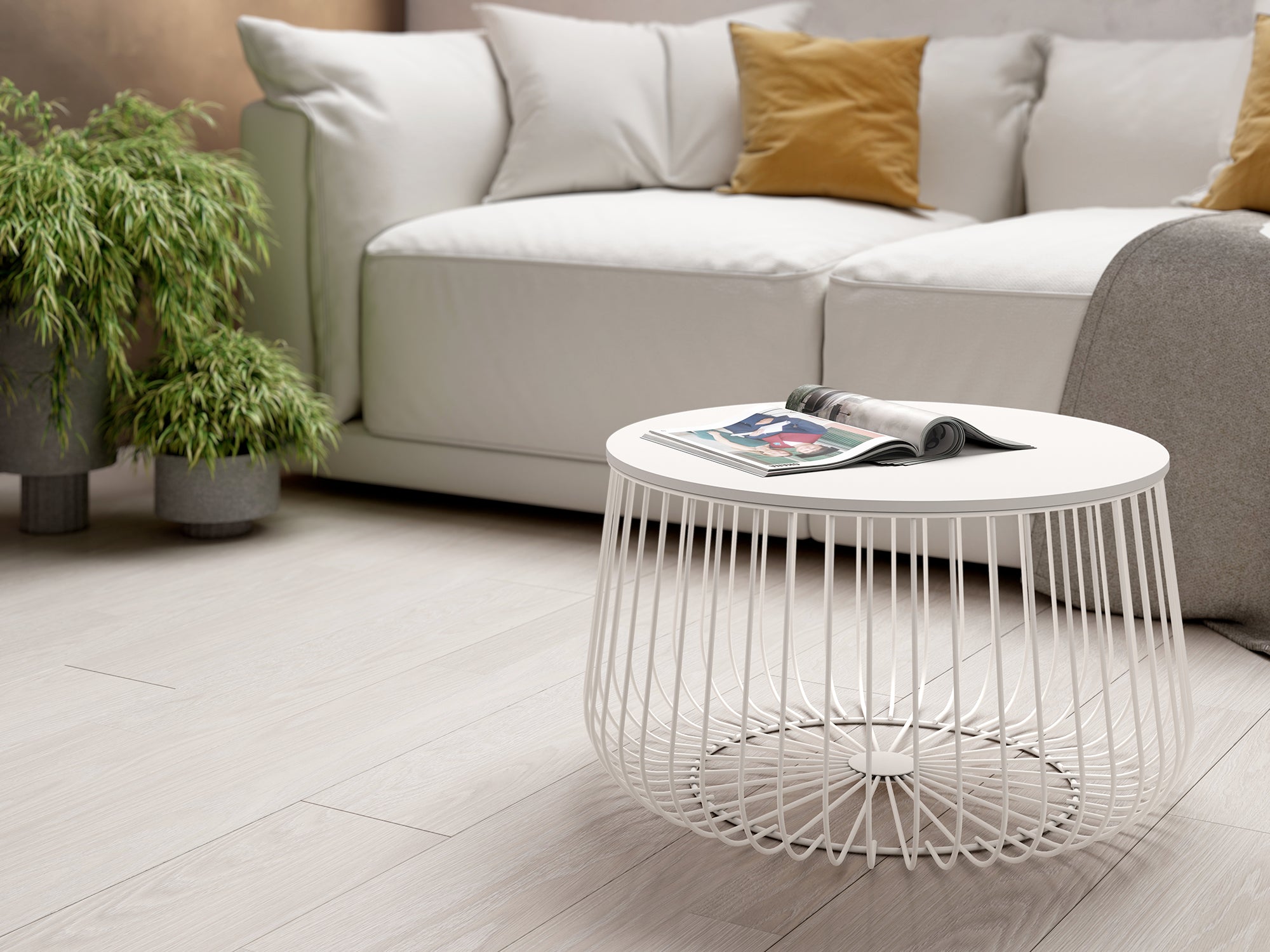 Mesa de Centro Índico ø60cm