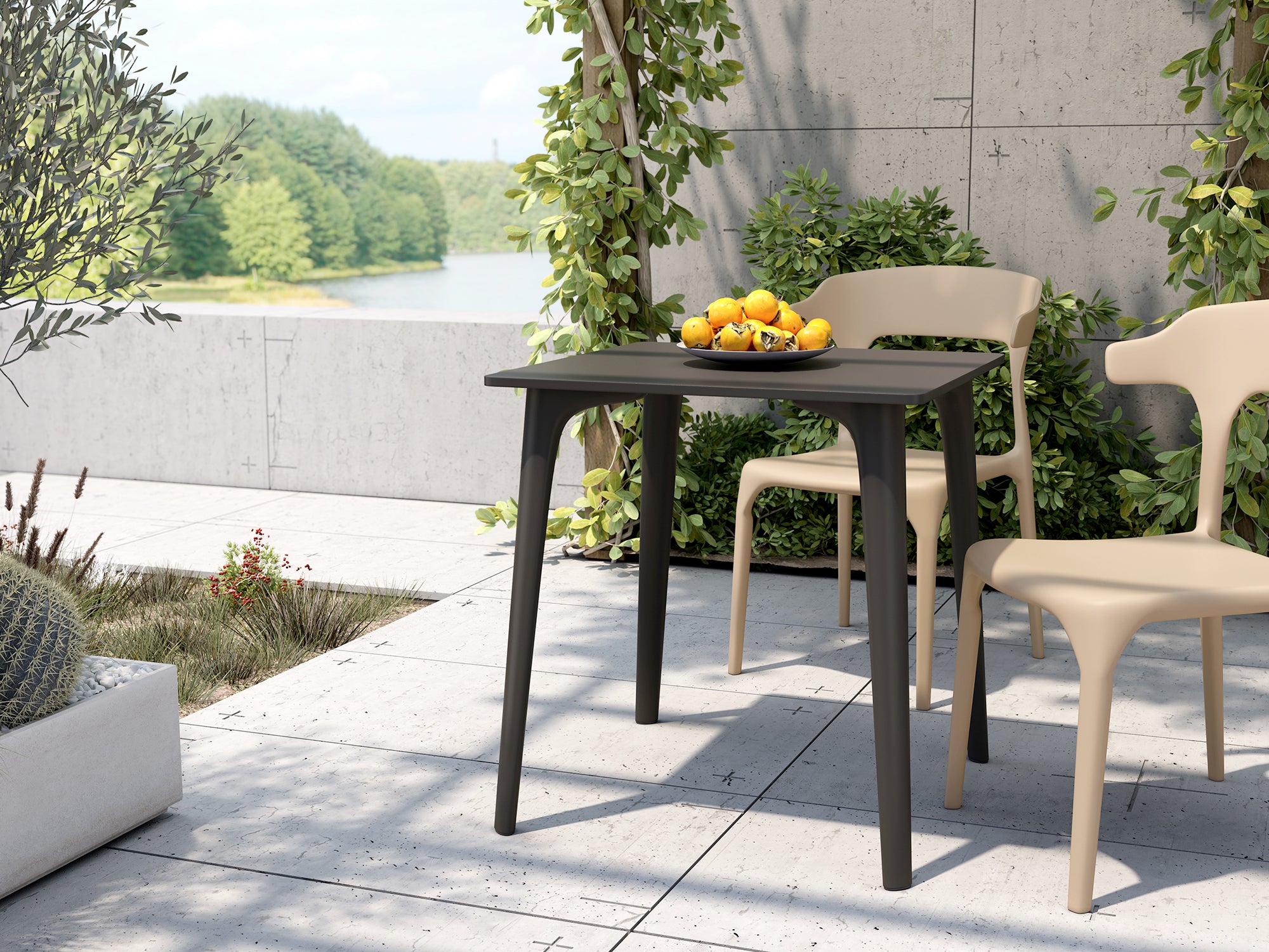 Mesa de Exterior Kara 70x70cm