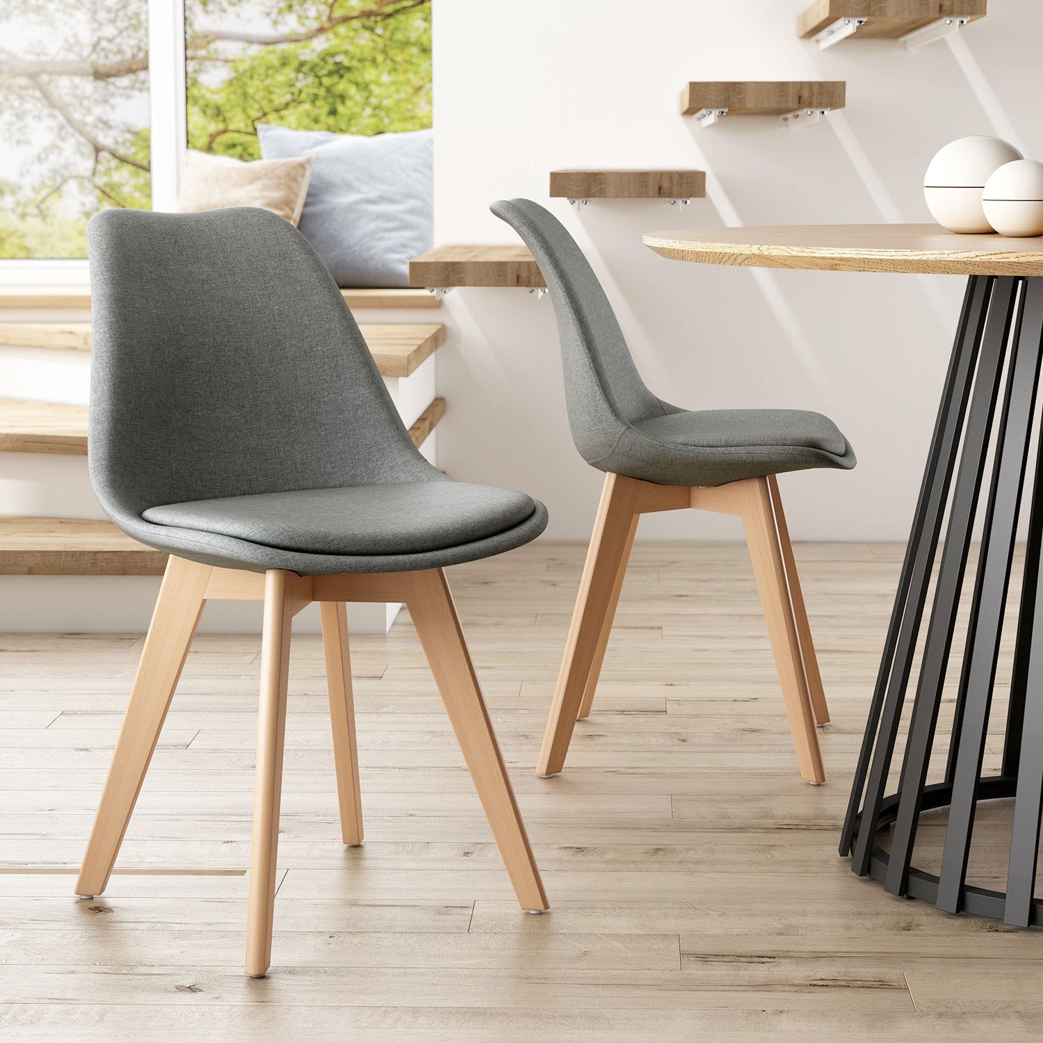 Pack 4 Sillas Amsterdam