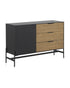 Comprar Aparador 1 Puerta y 3 Cajones Nera online en KitMuebles