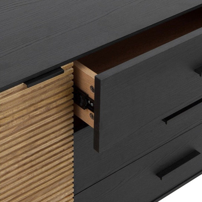 Comprar Aparador 2 Puertas y 3 Cajones Nera online en KitMuebles