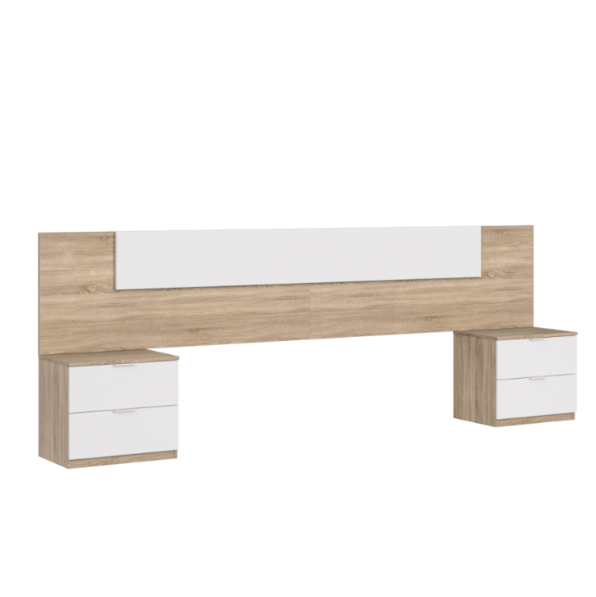 Cabezal y 2 Mesitas Alaya