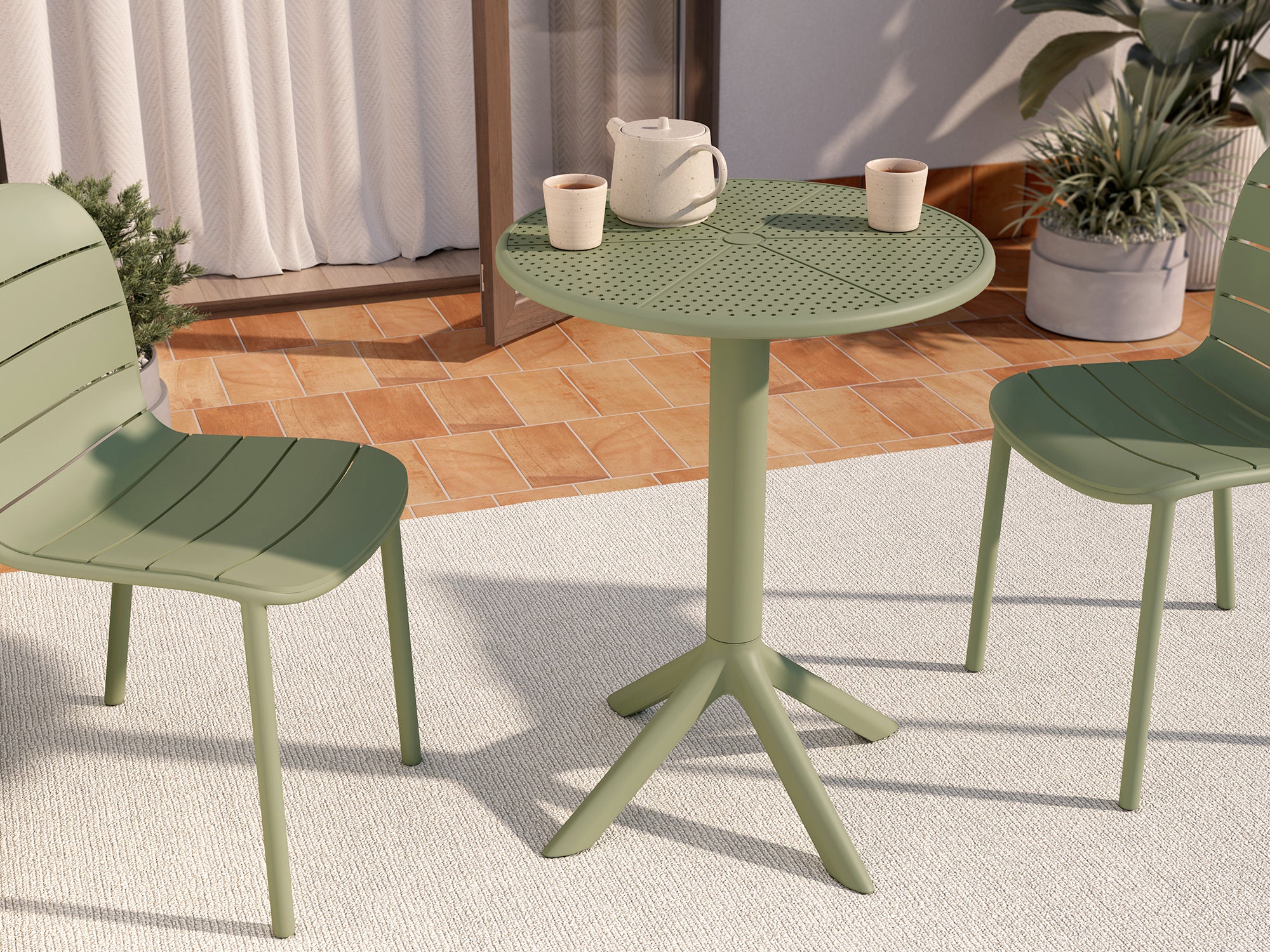 Mesa Exterior Cocoa ø60cm