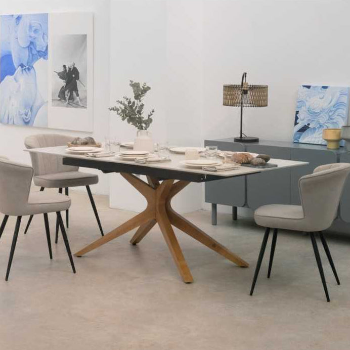Comprar Mesa Rectangular Extensible Kroso online en KitMuebles