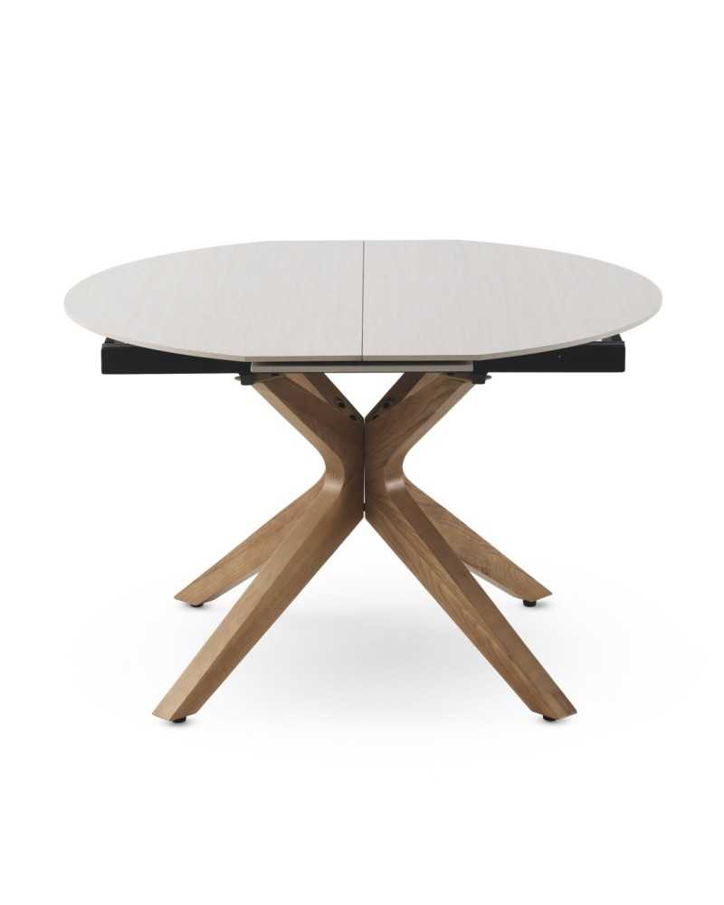 Comprar Mesa Redonda Extensible Kroso online en KitMuebles