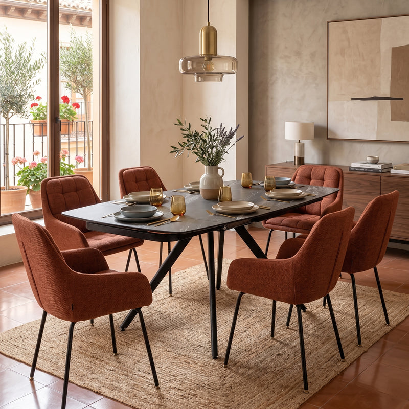 Mesa Extensible Storm 120/180x80x75cm