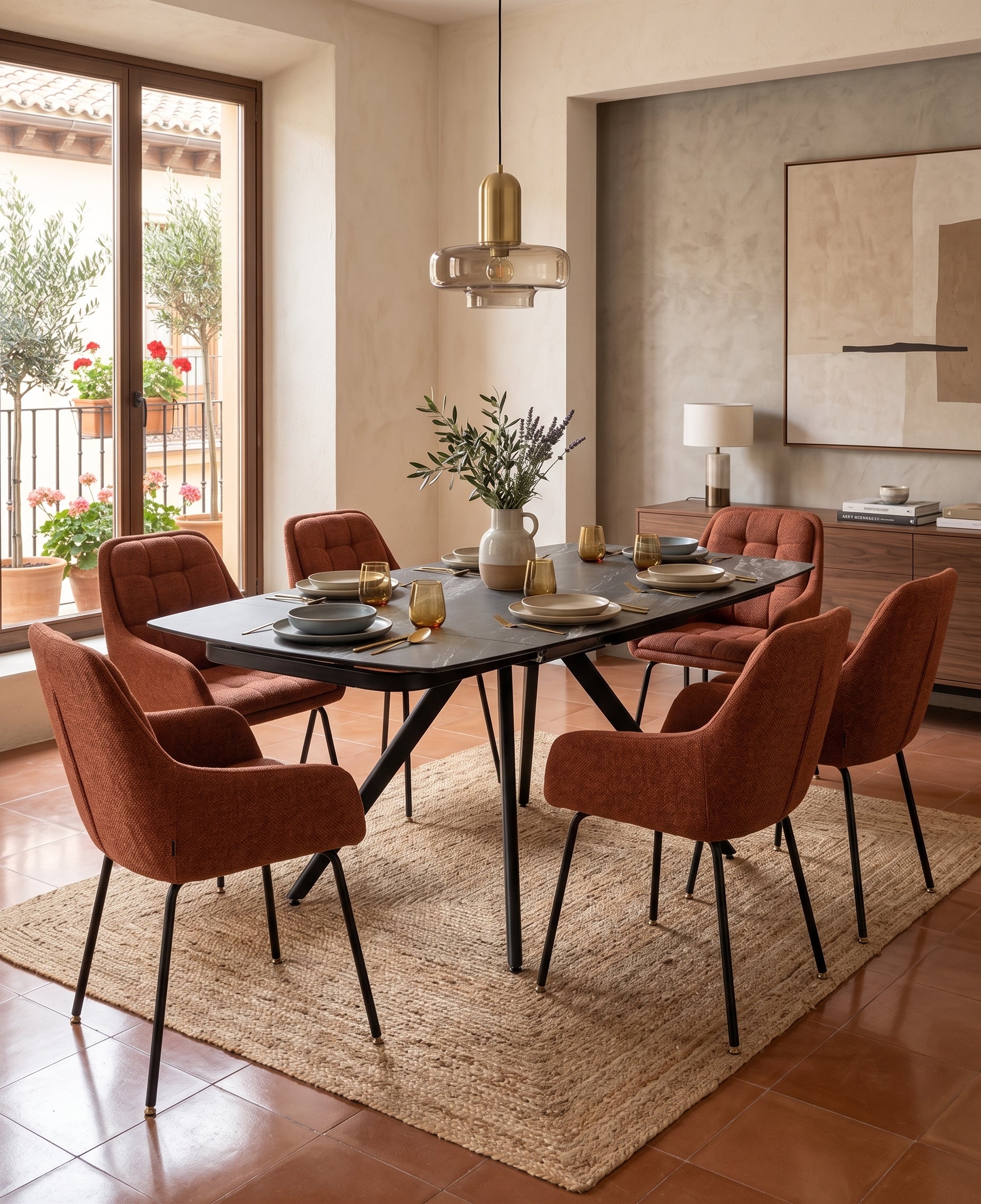 Comprar Mesa Extensible Storm 120/180x80x75cm online en KitMuebles