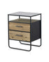 Comprar Mesita 2 cajones Bucle online en KitMuebles