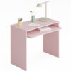 mesa escritorio rosa modelo I-Joy con bandeja extraible del programa Kids