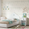 dormitorio infantil estrella acabado blanco atlas
