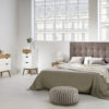 Dormitorio estilo nórdico Baku acabado Blanco combinado Cera