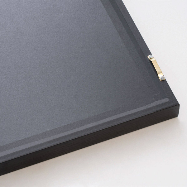 CUADRO OVALOS NEGRO 80x80 - DECORACIÓN MODERNA - Imagen 4